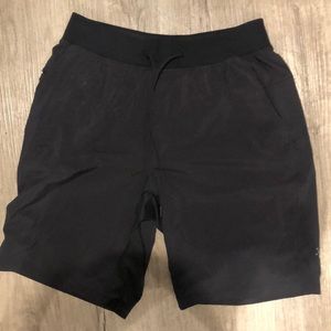Lulu lemon black athletic shorts